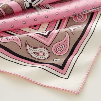 HERMESカシミアシルク140⭐︎ピンク Pink - Shawls 140 - Cashmere shawls and stoles | Hermès USA